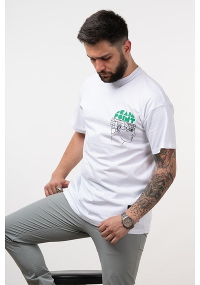 Oversize Penye Erkek T-Shirt (500713644)