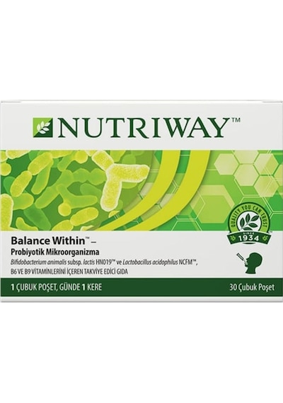 Amway Nutriway Balance within Probiyotik Mikroorganizma