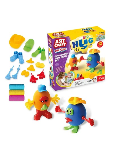 Art Craft Insan Figürlü Oyun Hamuru Seti Fen-03576 Çok  Renkli