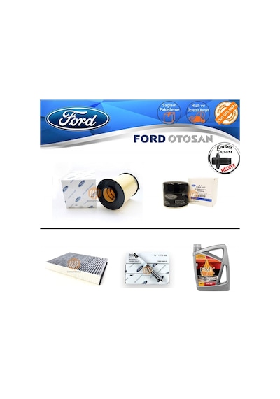 Ford Focus 3 1.0 Ecoboost Gdti Benzinli Filtre Bakım Seti