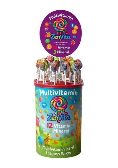 Zenvita Lolipop Multivitamin - 150 Adet