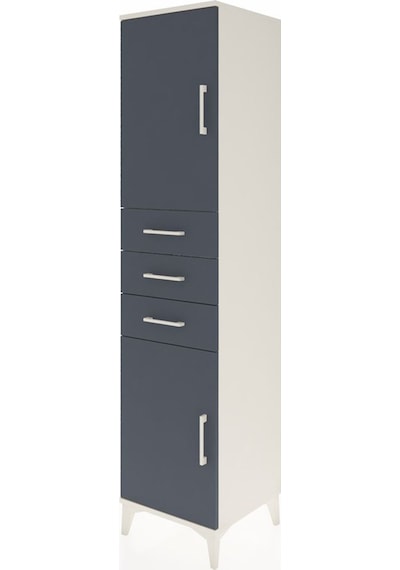 Hyperion Dolap 3 Raflı 3 Çekmeceli 2 Kapaklı 44x44x195 Aytaşı... Aytaşı