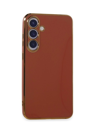 Galaxy Uyumlu - S24 Plus Kılıf Volet Silikon - Kırmızı