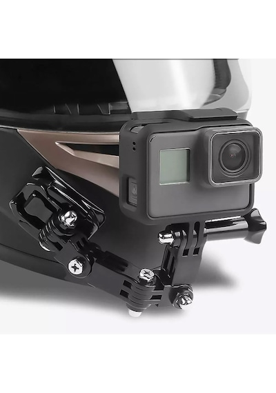 Motosiklet Kask Gopro Kamera Ve Telefon Tutucu Motor Kask Standı Tutacağı