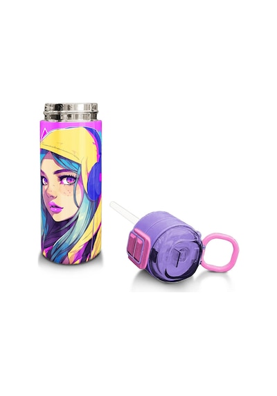 Coral High Kids Lavanta Turkuaz Kulaklı Kız Desenli Pipetli Ve Direkt İçim Çelik Termos 500 Ml 31835 Lavanta - Pembe Coral High Kids Lavanta Turkuaz Kulaklı Kız Desenli Pipetli Ve Direkt İçim Çelik Termos 500 Ml 31835 Lavanta - Pembe