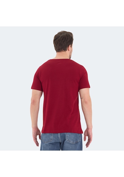 Slazenger ROSALVA Erkek  Bordo Tişört