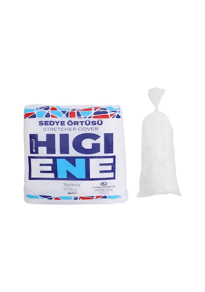 Higiene Tek Kullanımlık Lastikli Sedye Örtüsü 300'lü 80 x 240 CM
