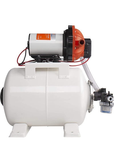 Seaflo Tanklı Hidrofor Seti. 8lt. Tekne Karavan Hidroforu. 24v