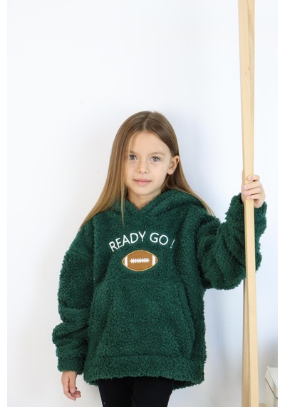 Miababy Unisex Welsoft Kapüşonlu Sweat 001