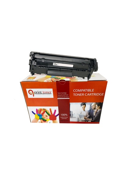 Qprint Toner Hp 1010 Uyumlu Toner 12a 2612a 1012 1015 1018 1020 1022 3030 3052 M1005