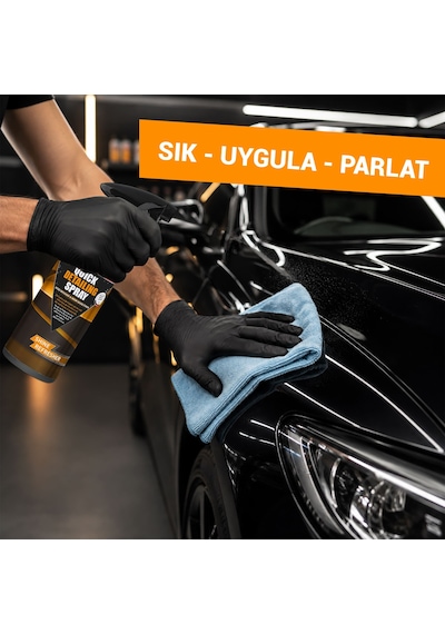 Menzerna Quick Detailing Spray Hızlı Cila 500 Ml Araç İç Dış Temizlik Oto Boya Parlatıcı Koruyucu