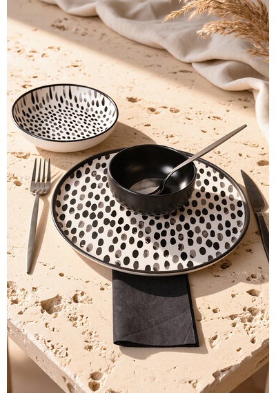 Shadow Nordic Yemek Takımı 6 Parça 2 Kişilik 21434 Çok Renkli