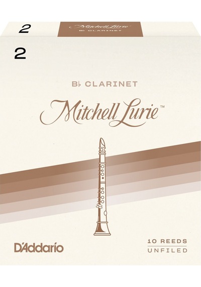 D'addario Rml10bcl200 Mitchell Lurie Bb Klarnet Kamışı No: 2.0 Başlangıç/eğitim - 10'lu Paket Başlangıç Seviyesi İçin Rahatlık Ve Kolay Ses Üretimi