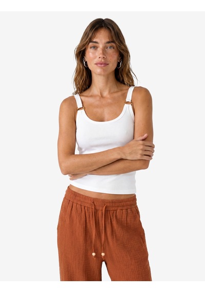 Koton Koton X Şahika Ercümen - Pamuklu Slim Fit U Yaka Halka Detaylı Askılı Atlet Bluz Kırık Beyaz 6sak10278ek Ekru Koton Koton X Şahika Ercümen - Pamuklu Slim Fit U Yaka Halka Detaylı Askılı Atlet Bluz Kırık Beyaz 6sak10278ek Ekru