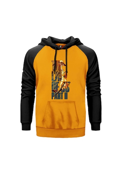The Last Of Us 2 Butterfly Sarı Renk Reglan Kol Sweatshirt Sarı