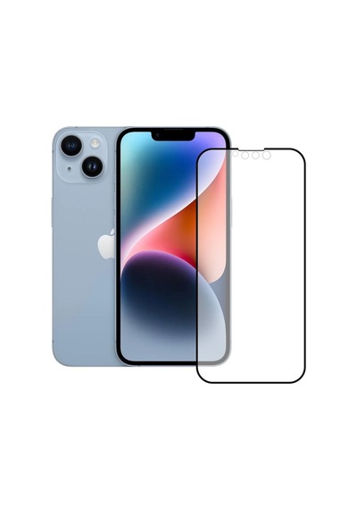Apple Uyumlu iPhone 14 Plus Mat Seramik Tam Kaplayan Çerçeveli Nano Esnek Ekran Koruyucu