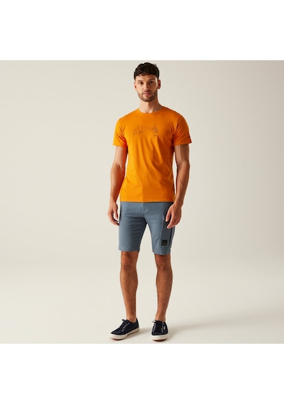 Regatta Breezedv Erkek T-shirt-turuncu