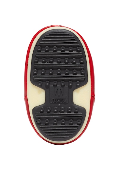 Moon Boot Moon Boot Mini Nylon Unisex Çocuk Kırmızı Kar Botu Red Kırmızı