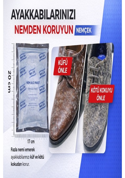 Nem Rutubet Korozyon Buhar Terleme Çekici Alıcı Tutucu Giderici Önleyici 1 Paket 250 Gr