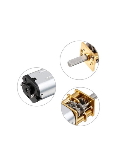 Ga12-n20 12v 30rpm Micro Dc Motor Dc 12v N20 Mini Metal Dişli Redüktör Robot Oyuncak Rc Araba Medika