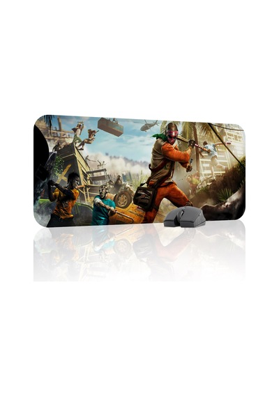 Dying Light Kaymaz Dikişli Kauçuk Oyuncu Mousepad V2 - 70x30 Xl Gaming Mouse Pad Fare Altlığı