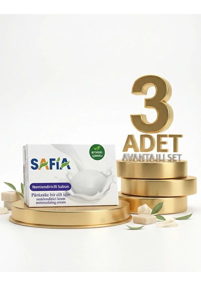Safia Nemlendirici Güzellik Sabunu 3x90 Gr Diğer