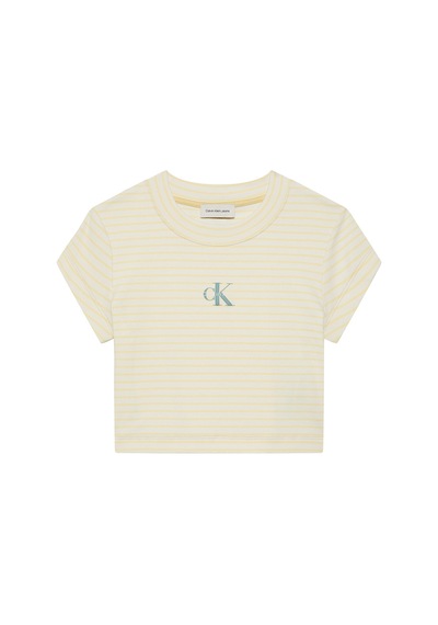 Calvin Klein Jeans Kadın Tişört Lv047f833g Sarı