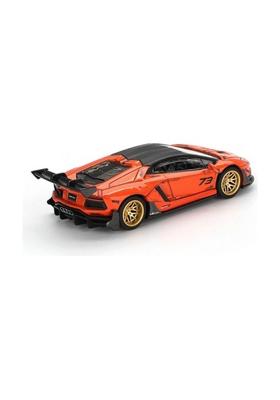 1/64 Lb Works Lamborghini Aventador Limited Edition Orange Mdx 2025