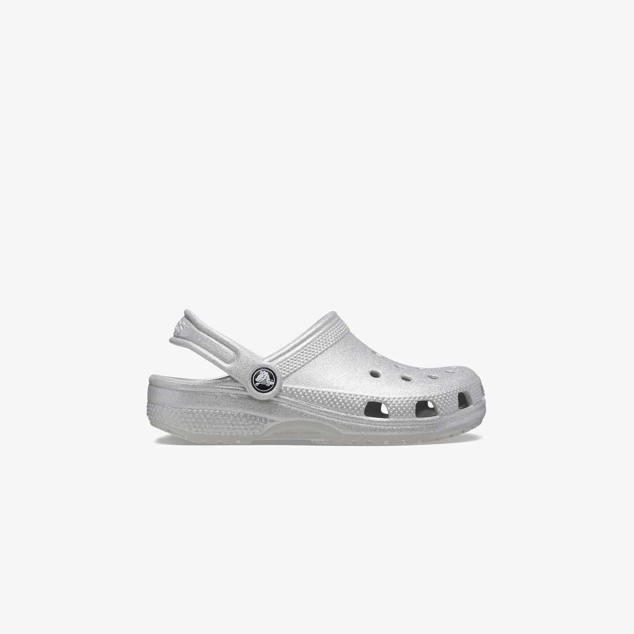 Crocs Classic Glitter T Bebek Gri Terlik Düz 206992 2800153