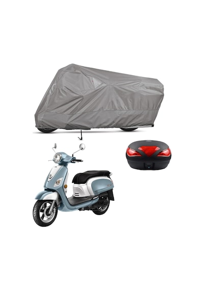 Sym Fiddle 3 125 Çantalı Motosiklet Brandası Motor Branda (549837850)