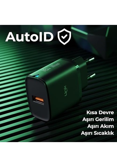 C304 18w Qc3.0 Usb Şarj Adaptörü Siyah