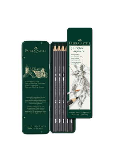 5 Li Metal Kutu Hb,2b,4b,6b,8b Graphite Aquarelle