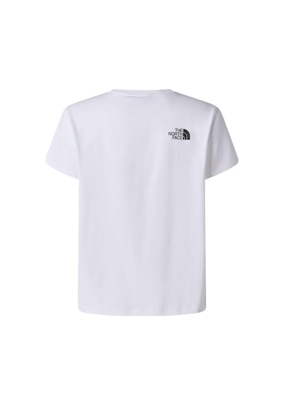 The North Face B Mountaın Nıght Relaxed Ss Tee Genç Tişört Nf0a8g1ufn41 Beyaz