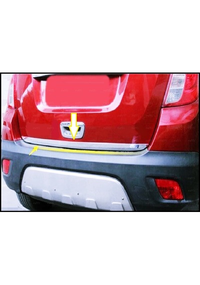 Ebal Otomotiv Opel Mokka / Mokka X Krom Bagaj Alt Çıtası 2012 Üzeri P.Çelik