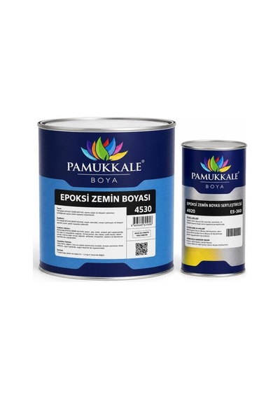 Tr 4530 Solventli Epoksi Zemin Boyası 3.5 Kg Ral 1015 Krem