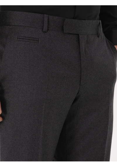 Cacharel Antrasit Slim Fit Kumaş Pantolon Gri
