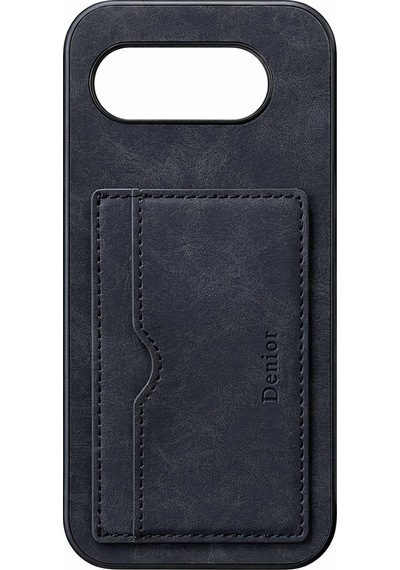 Microcase Google Pixel 10a İle Uyumlu Kartlıklı Standlı Deri Kaplama Kılıf-al5138 Siyah