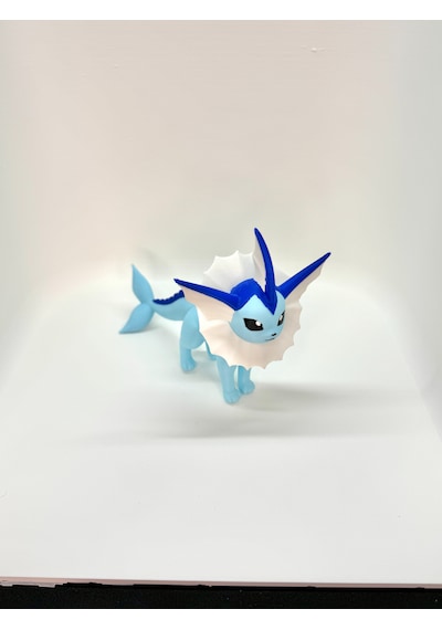 Vaporeon Pokémon Koleksiyon Figürü 10 Cm