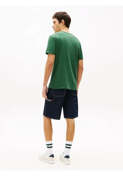 Ess Seasonal Reg Fıt Solıd Tee Erkek Yeşil T-shirt - Mw0mw39995 Yeşil