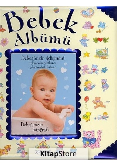 Bebek Albümü - Mavi- Çiçek Yayıncılık