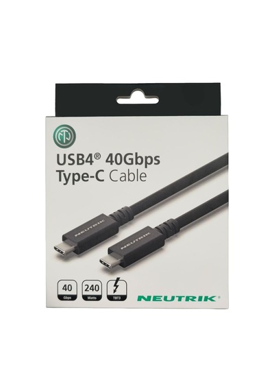 Usb4 40gbps Typce-c Kablo 0,8 M