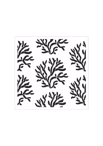 Hd122 Home Dekor Stencil 45X45