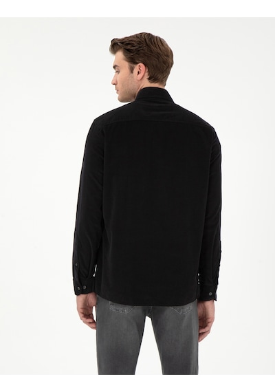 Pierre Cardin Erkek Siyah Gömlek Desenli 50292347-vr046 Siyah