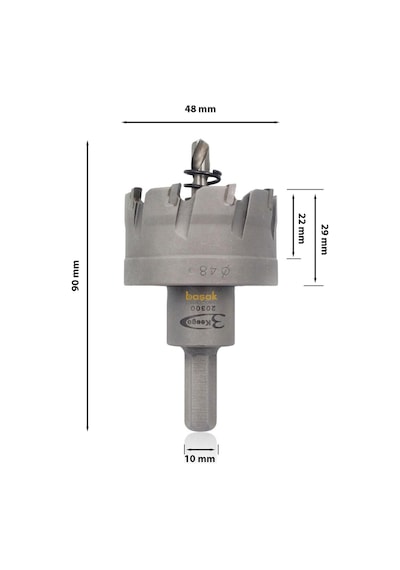 3keego 48 Mm Tct Elmas Uçlu Panç Hg60
