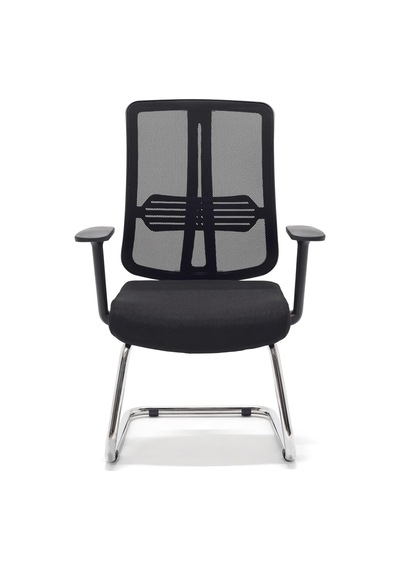 Büro Ofis Sistemleri // Comfort Visitor Black Misafir Bekleme Koltuğu Sabit Krom Ayak Diğer Büro Ofis Sistemleri // Comfort Visitor Black Misafir Bekleme Koltuğu Sabit Krom Ayak Diğer