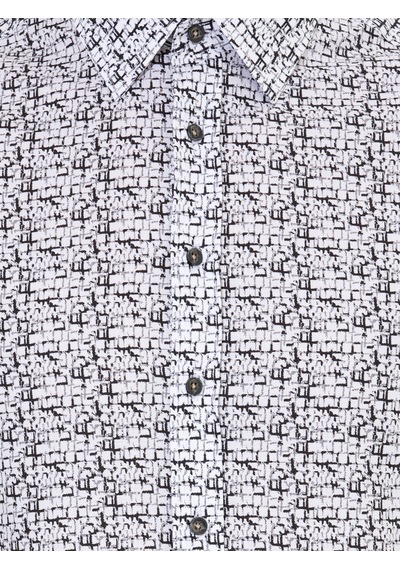 Cacharel Siyah Slim Fit Uzun Kollu Gömlek
