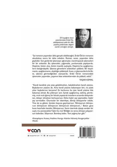 Yaralısın - Erdal Öz -  Can Yayınları