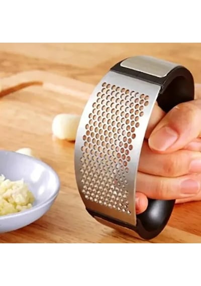Zensaas41 Paslanmaz Çelik Ergonomik Sarımsak Ezici Pres Ve Doğrayıcı Zensaa56 Renkli