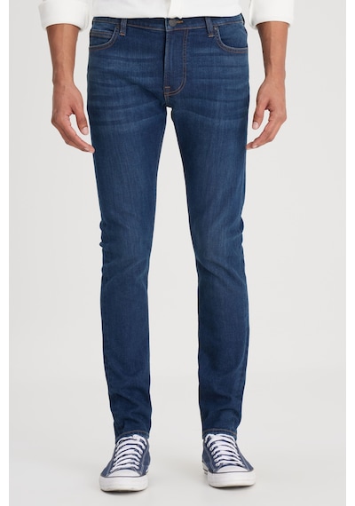 Lee Skinny Fit Çok Dar Kesim Normal Bel Çok Dar Paça Malone Lacivert Jean Kot Pantolon