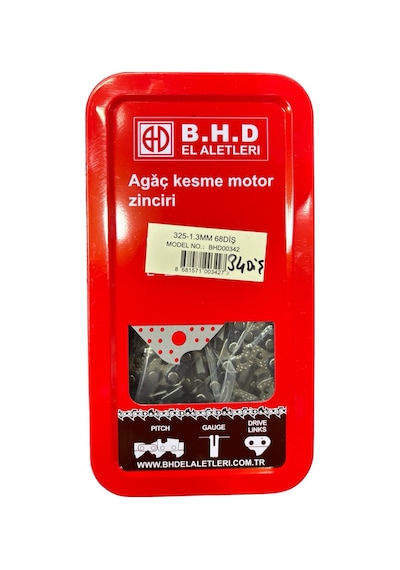 Bhd Ağaç Kesme Motor Zinciri / Köşeli 34 Diş